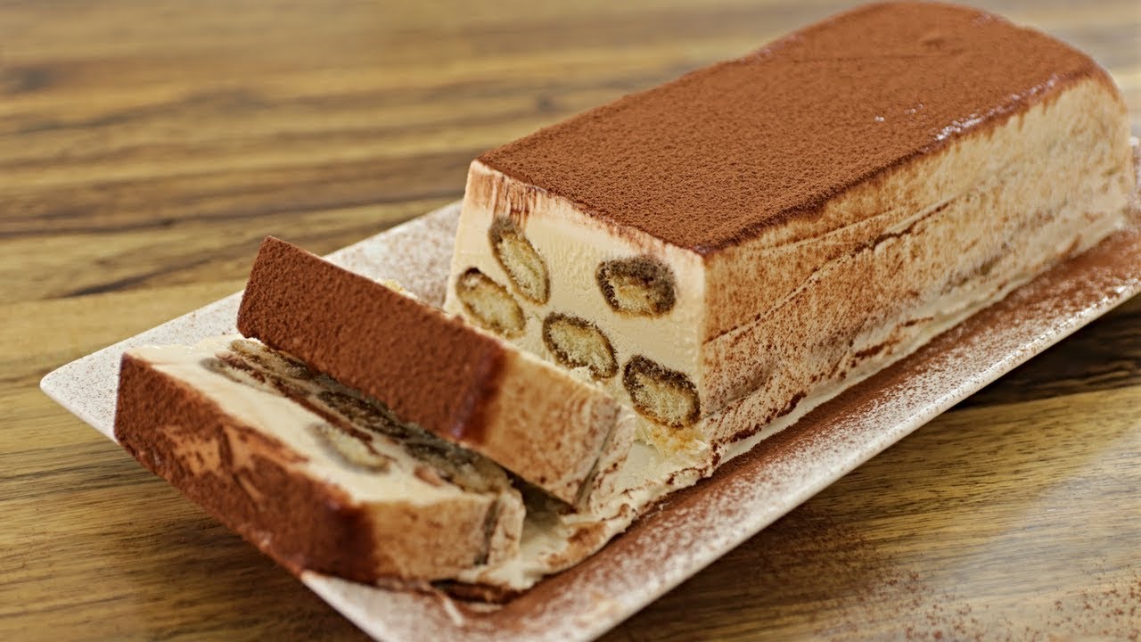 Tiramisu Ice Cream Cake Recipe How To Make Tiramisu Ice Cream Youtube