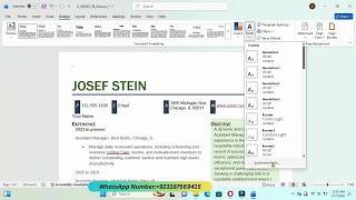 Shelly Cashman Word 365 | Module 5: SAM Project B | Ellis Personnel
