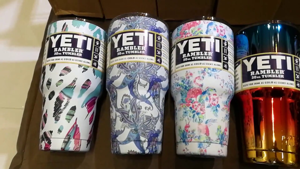 Review Yeti Rambler Multi color YouTube