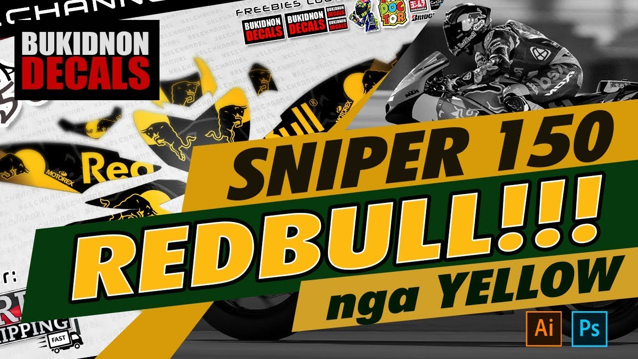 Sniper 150 Redbull Design or YellowBull YouTube