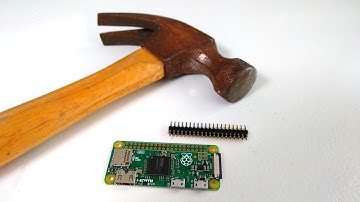 Raspberry Pi Zero Solderless GPIO Hammer Header