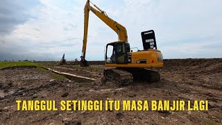 Wilayah Terdampak Banjir Lakukan Langkah Antisipasif di Gabus Ujung Perbatasan Sukamekar