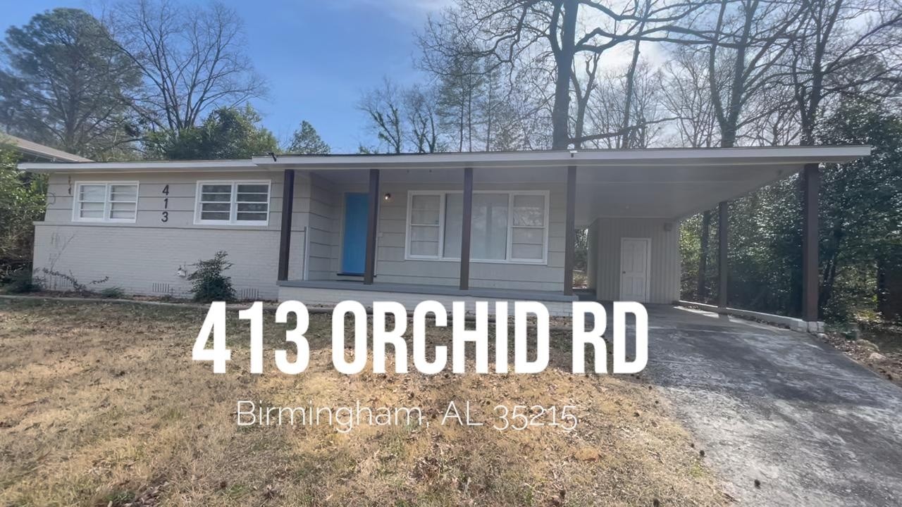 413 Orchid Rd. Birmingham, AL 35215