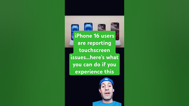 #iphone16 users are reporting #touchscreen issues, so here's what you can do to #fix this