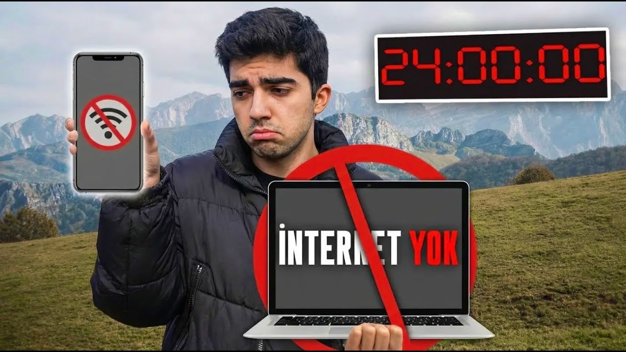 İNTERNETSİZ 24 SAAT GEÇİREBİLİR MİSİN? #24saat