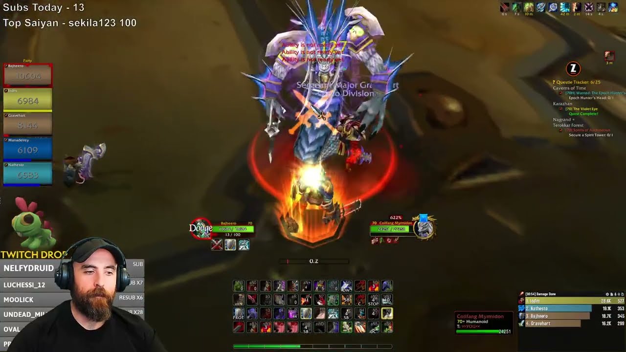 Heroic Steam Vaults: Lvl 70 Prot Warrior Tank (Full Dungeon) - WoW Classic: TBC Anniversary