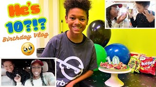 MADDOX TURNS 10! | Birthday Vlog π