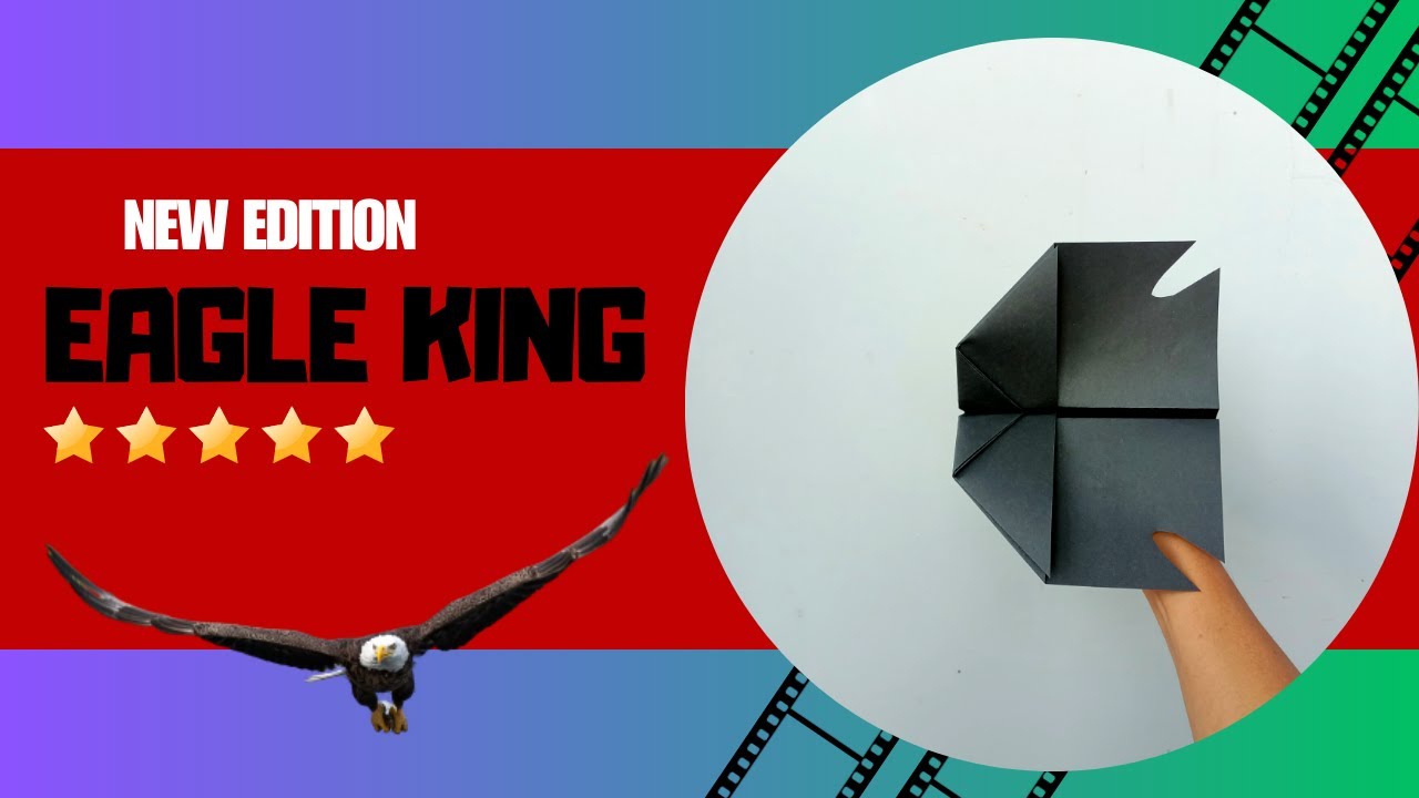 How to fold the best flying paper airplane YouTube