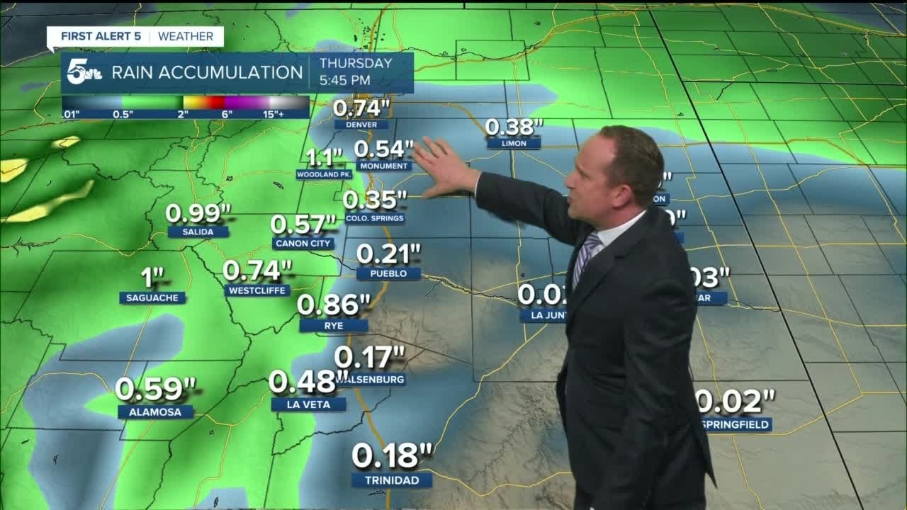 Much cooler weather, with rain & t-storms on Wednesday - YouTube