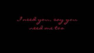 Saving Abel - I Need You (Lyrics) chords