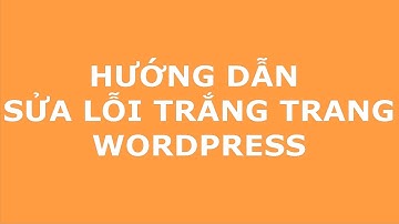 VinaHost.vn | Hướng dẫn sửa lỗi trắng trang Wordpress