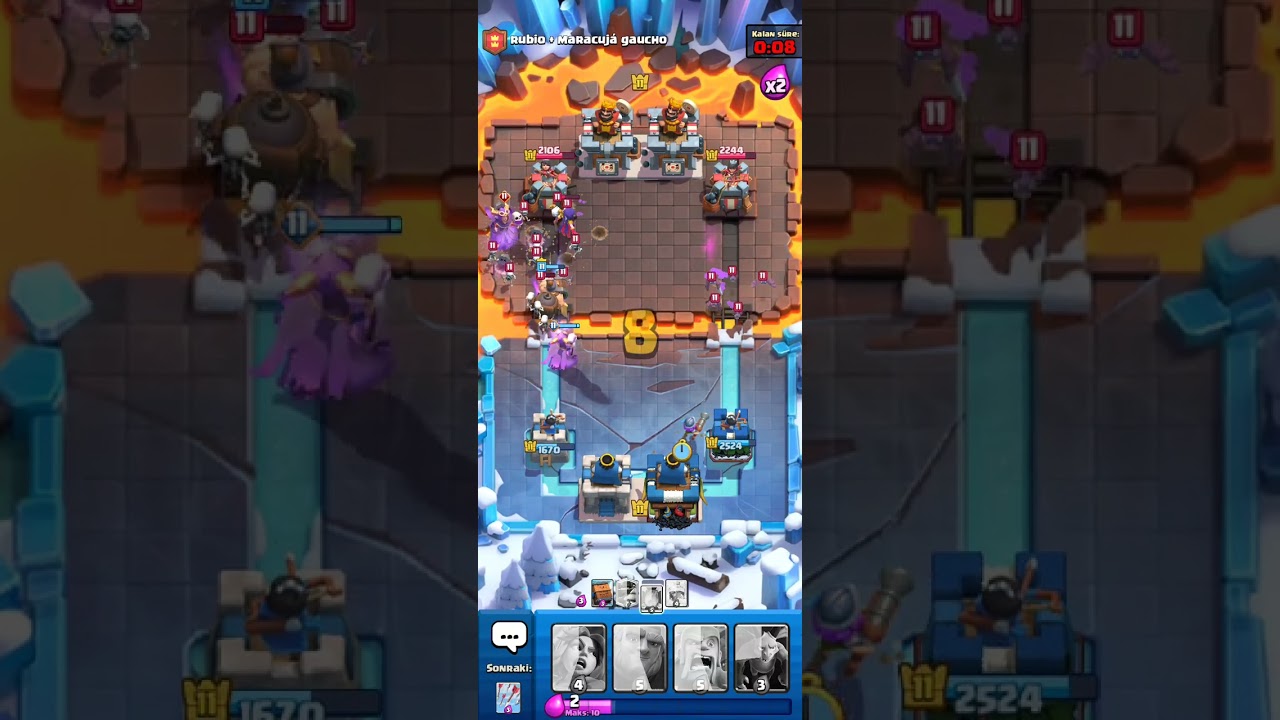 2 vs 2 clash royale lose