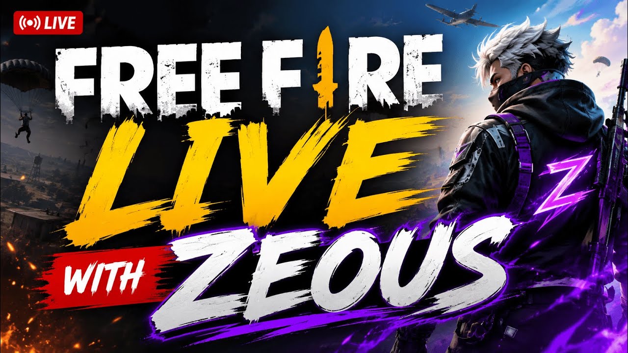 FREE FIRE LIVE WITH ZEOUS (Portrait)