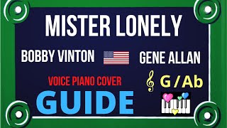 MISTER LONELY: Guide Piano Voix Cover