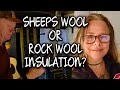 Sheep's Wool or Rock Wool Insulation In A Campervan Van Conversion