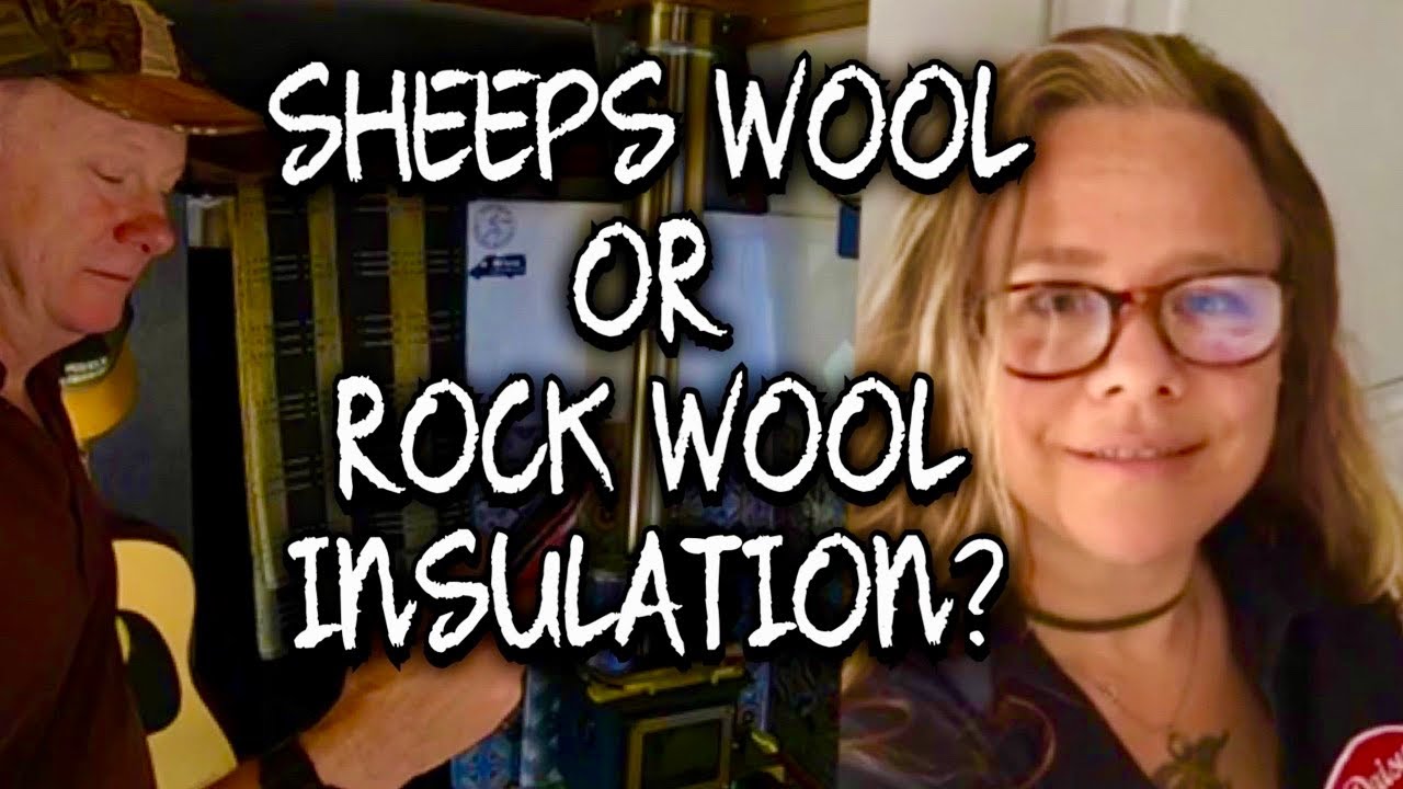 Sheep's Wool or Rock Wool Insulation In A Campervan Van Conversion