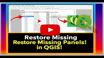 Snelle reparatiehandleiding voor het herstellen van ontbrekende lagen en browserpanelen in QGIS