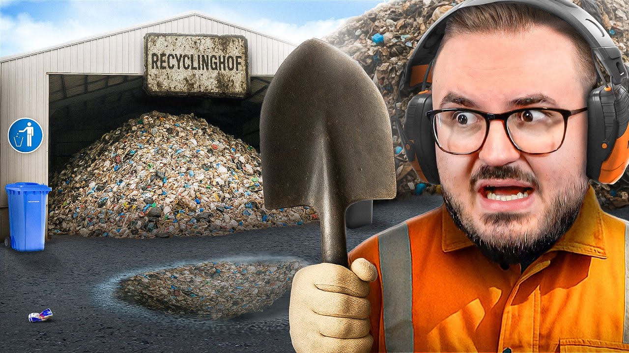 RECYCLINGHOF-SIMULATOR?! ♻️ Staiy Ludolf entsorgt den Müll!🧤🗂️