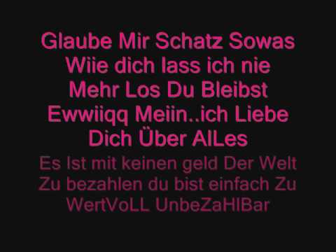Schatz ich lieb dich über alles auf der welt Schatz ich lieb dich über alles auf der welt