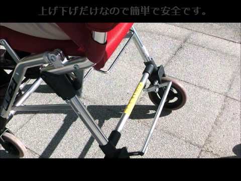◆軽量コンパクト折り畳み携帯車いす　ＭＶ-2　松永製作所◆エンジ 楽天市場】松永製作所 車椅子 軽量 折り畳み コンパクト車椅子