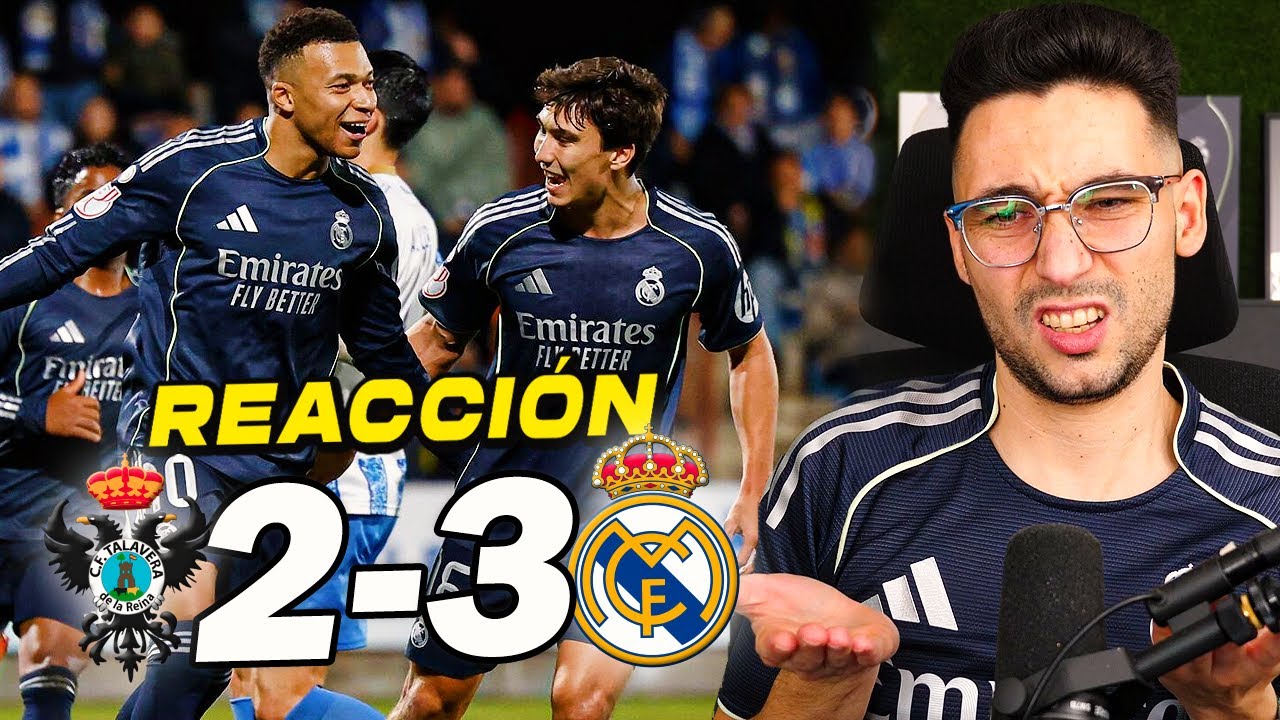 REACCIONES DE UN HINCHA al Talavera vs Real Madrid 2-3 *QUE VERGÜENZA* | ByDiegoX10