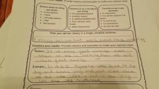 G4, U3, ELA Task 3 opinion writing