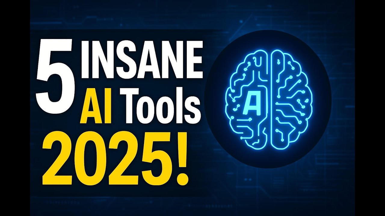 Top 5 Next-Level AI Tools You DIdn't Know Existed in 2025