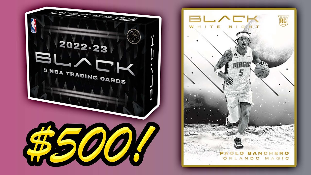 2022-23 Panini Black Basketball 🚨NEW🚨