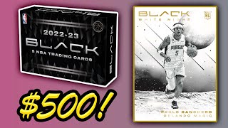 2022-23 Panini Black Basketball NEW