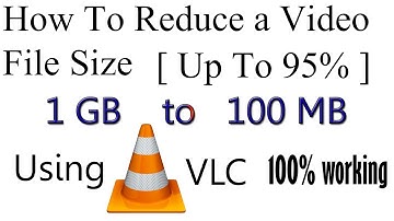 How To Reduce a Video File Size [Up To 90%] Without Losing Quality! Using VLC Media Player.