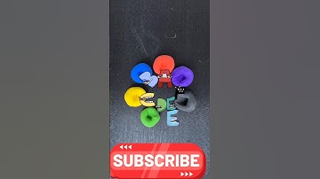 Reverse Alphabet lore Experiment #art #alphabetlore #satisfying #colors #mix