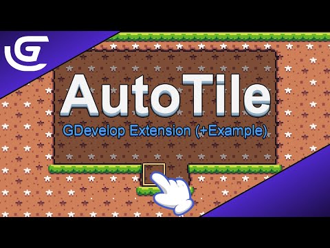 GDevelop AutoTile Extension (+Example)