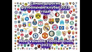 Самые дорогие футбольные клубы 2023 года////Most Valuable Football clubs 2023