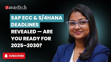 SAP ECC & S/4HANA Deadlines Revealed — Are You Ready for 2025 – 2030? | ZaranTech