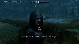 Skyrim Mod Showcase: Serana Cloud AI (Real-Time Voice Command Follower)