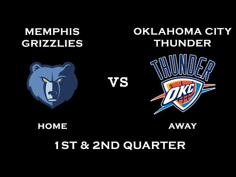 NBA 2K10 Gameplay Memphis Grizzlies Vs Oklahoma City Thunder 1st 2nd Quarter 