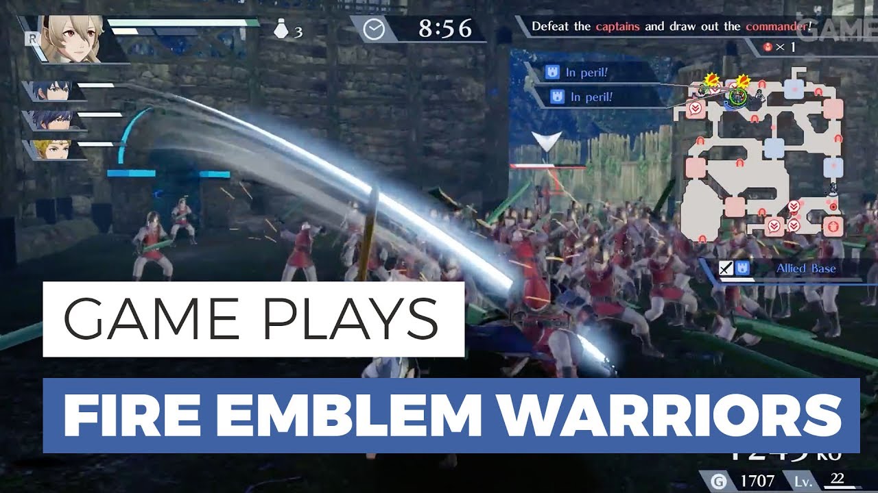 Fire Emblem Warriors - 12 MINUTES OF NINTENDO SWITCH GAMEPLAY | 60FPS -  YouTube