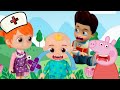 Miss Polly Had a Dolly Kids Song | Leah and Cocomelon JJ Doll Pretend Play Sing Along #4