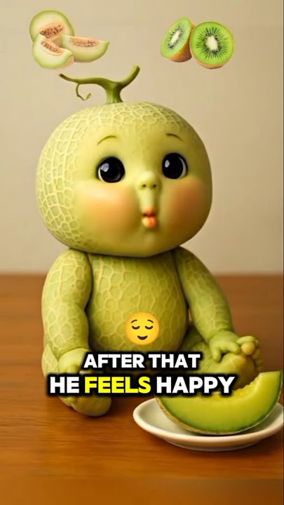 look at this baby being fed after that he feels happy and laughs