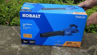 Kobalt 40v Max Leaf Blower 600 CFM 130 MPH NEWEST STRONGEST from 4LuvOfDeals on eBay ***********SOLD