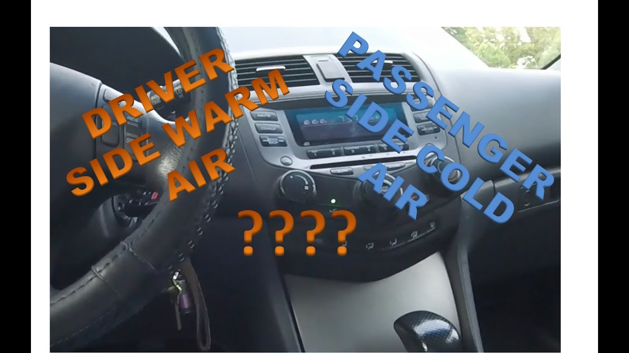 A/C BLOWS WARM ON DRIVER SIDE ONLY | Doovi