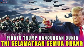 Download Lagu HARI INI‼️LAGI LAGI PIDATO TRUMP NYARIS HANCURKAN DUNIA, TNI SELAMATKAN DUNIA MP3