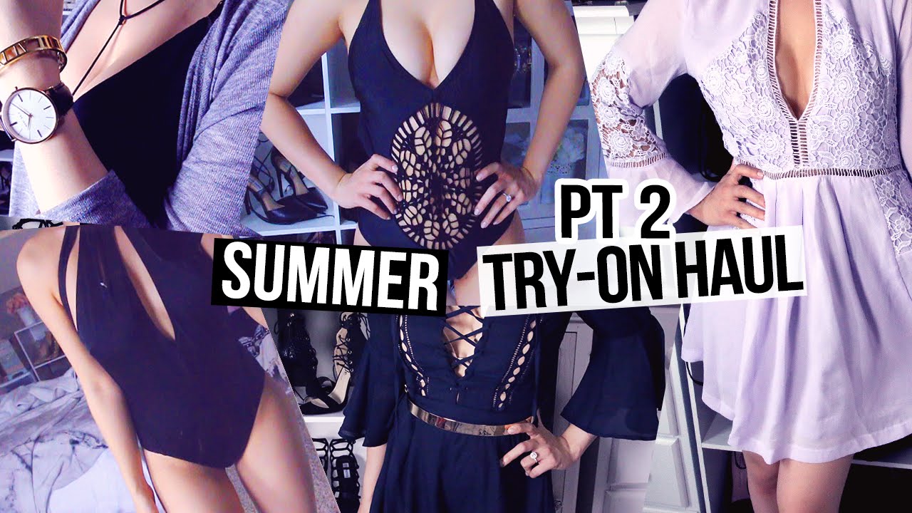Huge Summer Try-On Haul Part 2 | Beauty, Swimsuits, Olivia Sophia & Shein! lilisimply