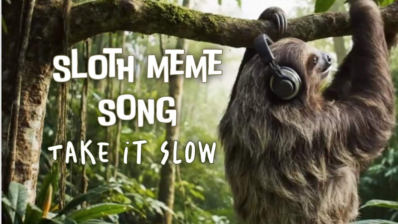 Sloth Meme Song: Take it Slow (Lyric Video) 