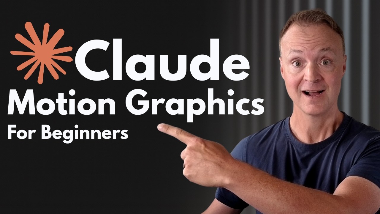 How to Make Motion Graphics with Claude (Free, No Editing Software)