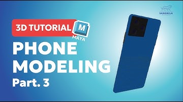 📱 Maya Tutorial: Phone Modeling Part 3 – Final Details & Polishing! ✨