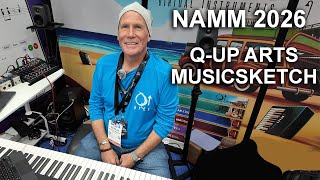 NAMM 2026 - Q-Up Arts shows their free app - MusicSketch screenshot 4