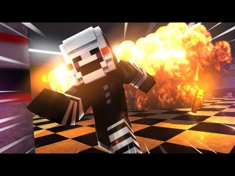 Puppet Master Destroys FNAF 1 - (Minecraft FNAF Roleplay)