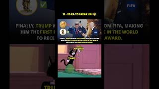 Trump Won Peace Prize but from FIFA 🤣 Funny Meme #trump