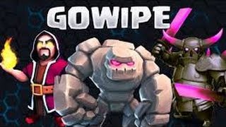 Clash of Clans - GOWIPE attack | November 2016 | CoC Lithuania